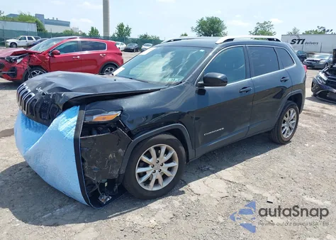 2015 Jeep Cherokee Limited из США, поврежденный, VIN 1C4PJMDS1FW718287